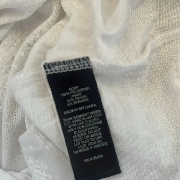 Express White Lace Crochet Slip Dress Size Medium NWT - Picture 9 of 11